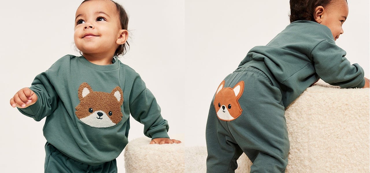 Body w kwiaty, z falbanami przy rękawach | Offwhite | Baby