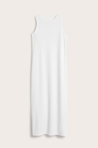 Rib knit dress