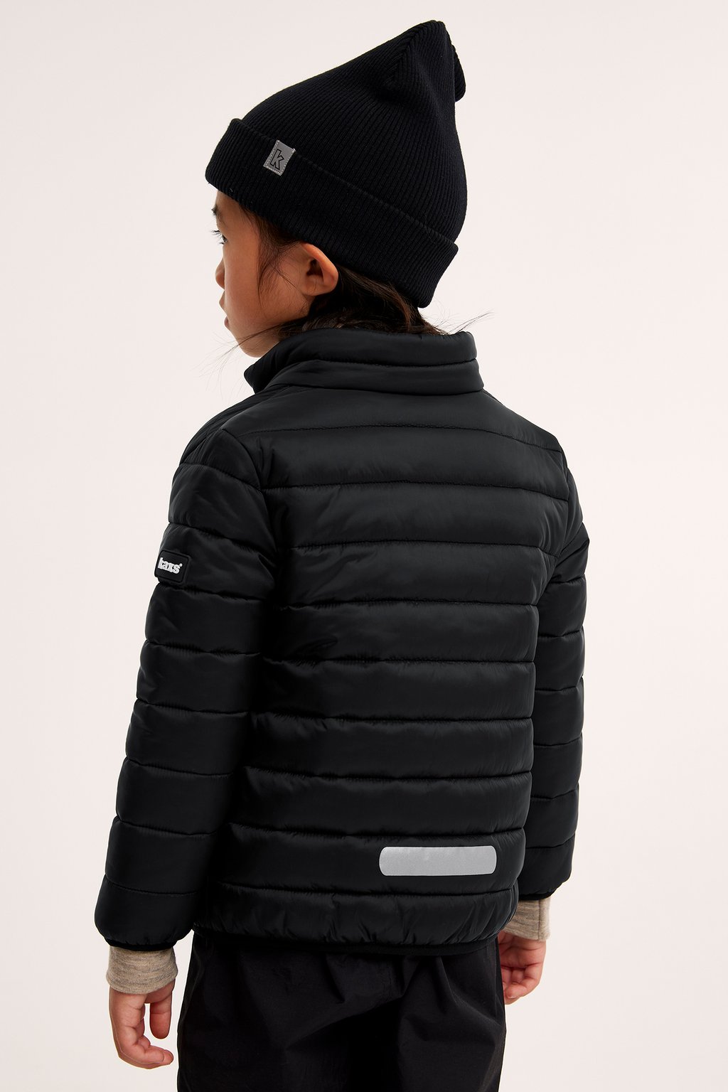 【Kappa】 Ocieplana lekka kurtka zip-in / zip-off Kaxs | Czarne