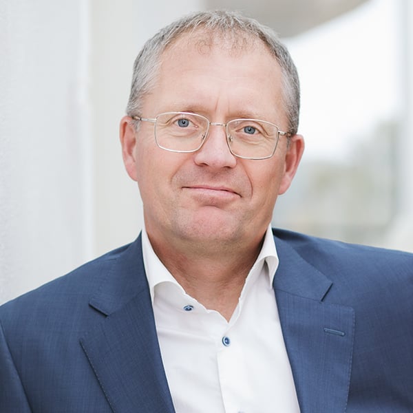 Portrait of Peter Andersson, CFO of Kappahl Group.