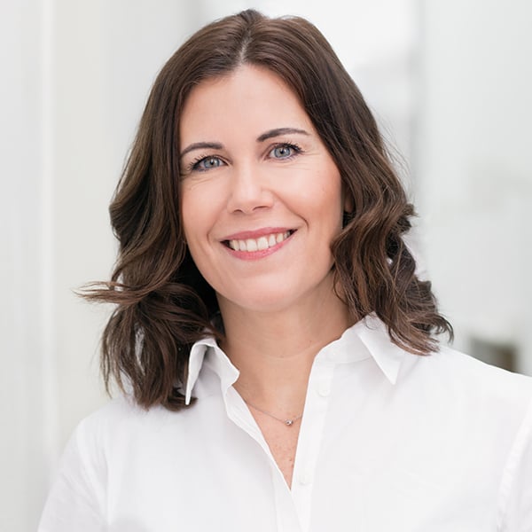 Portrait of Maria Walmu, Vice President of Transformation and IT at Kappahl Group.