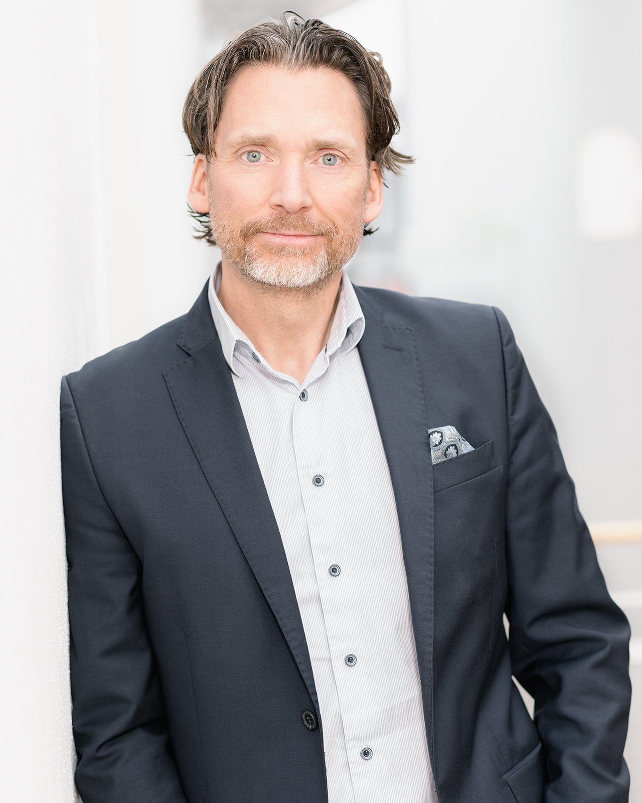 Portrait of Claes Meldgaard, Vice President Kappahl Sales.