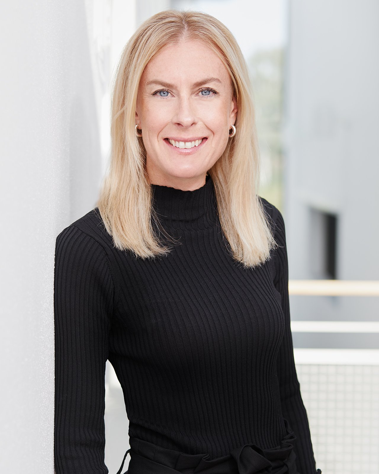 Portrait of Anna Andihn, Vice President HR and Communications.