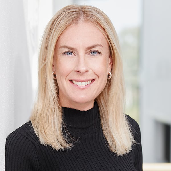 Portrait of Anna Andihn, Vice President of HR and Communications at Kappahl Group.
