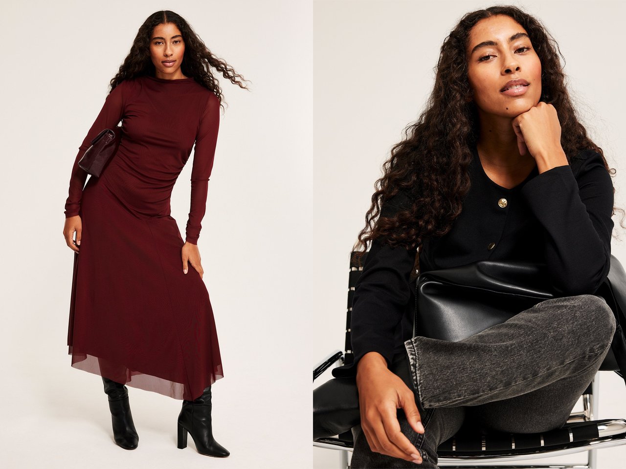 Naisten vaatteet Kappahlin juhlakokoelmasta