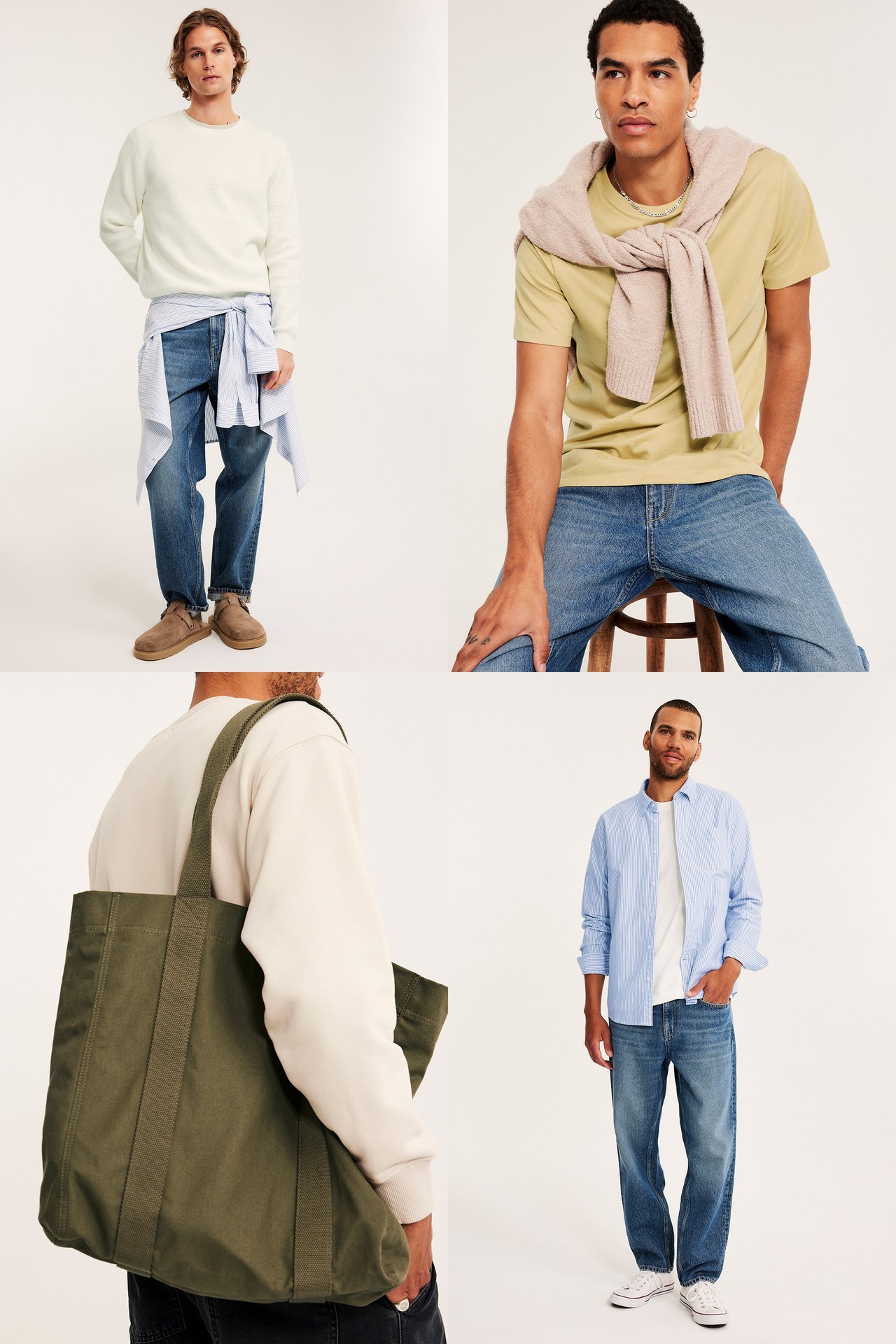 Ubrania pasujące do podstawowej garderoby męskiej, w Kappahl