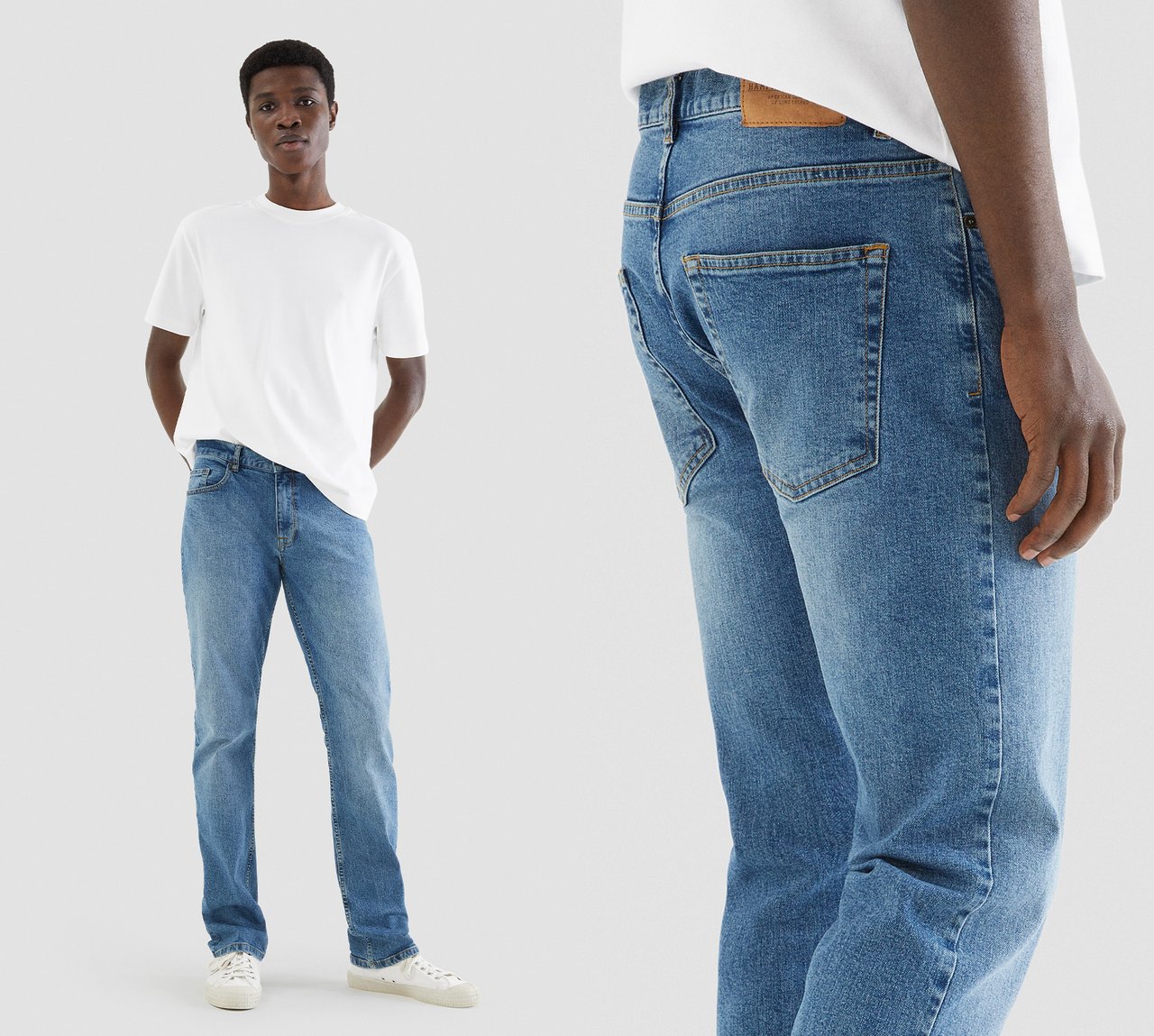 krój modelu jeansów Hank