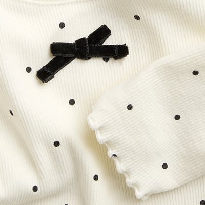 Matchende sett til baby fra Kappahl.