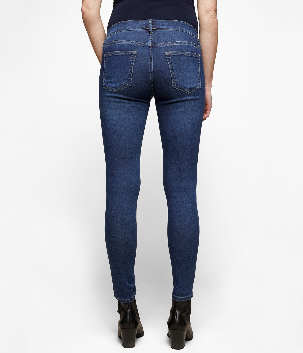 Jeansy ciążowe slim fit - Dżins - 6