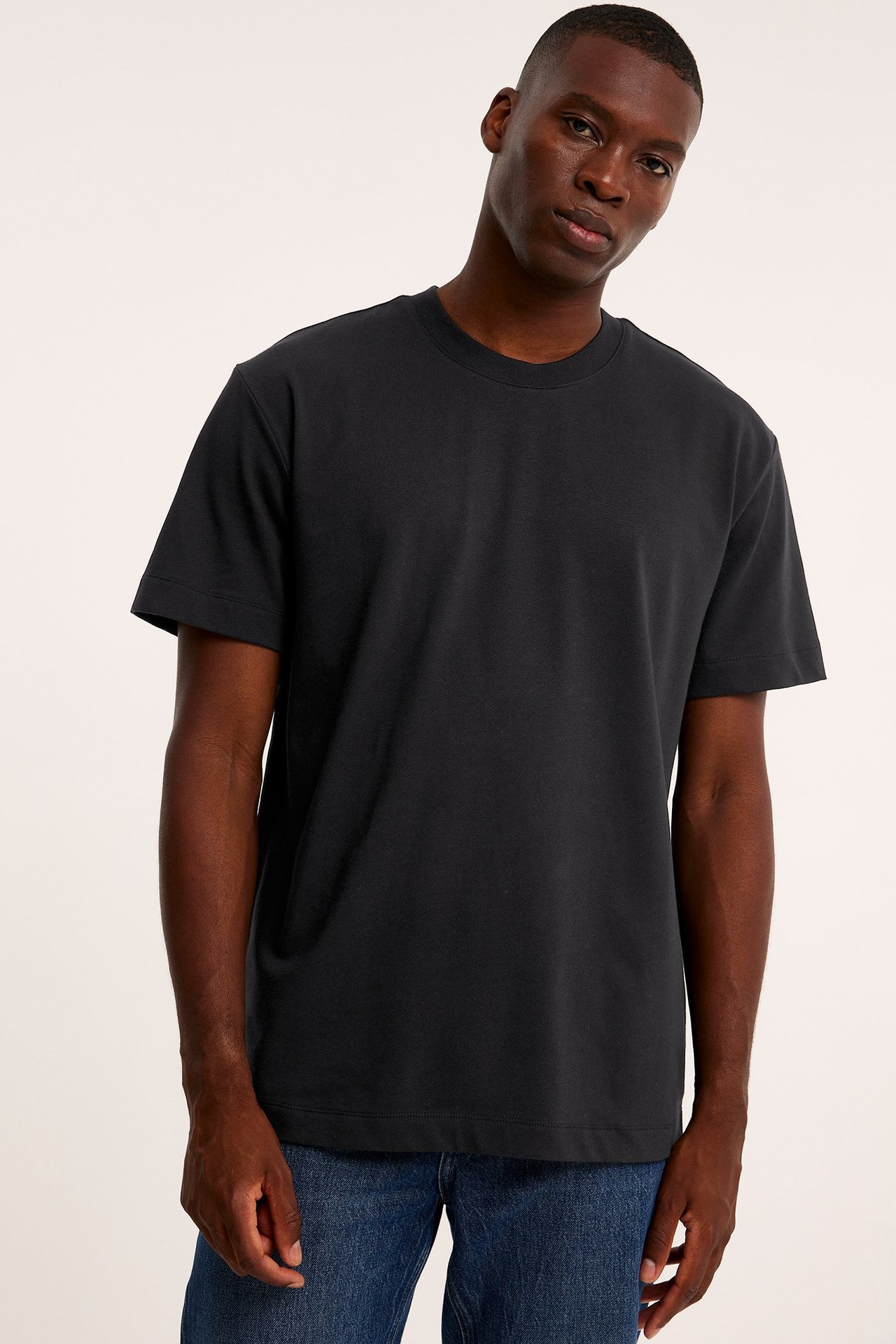 Rundhalsad t-shirt Loose fit