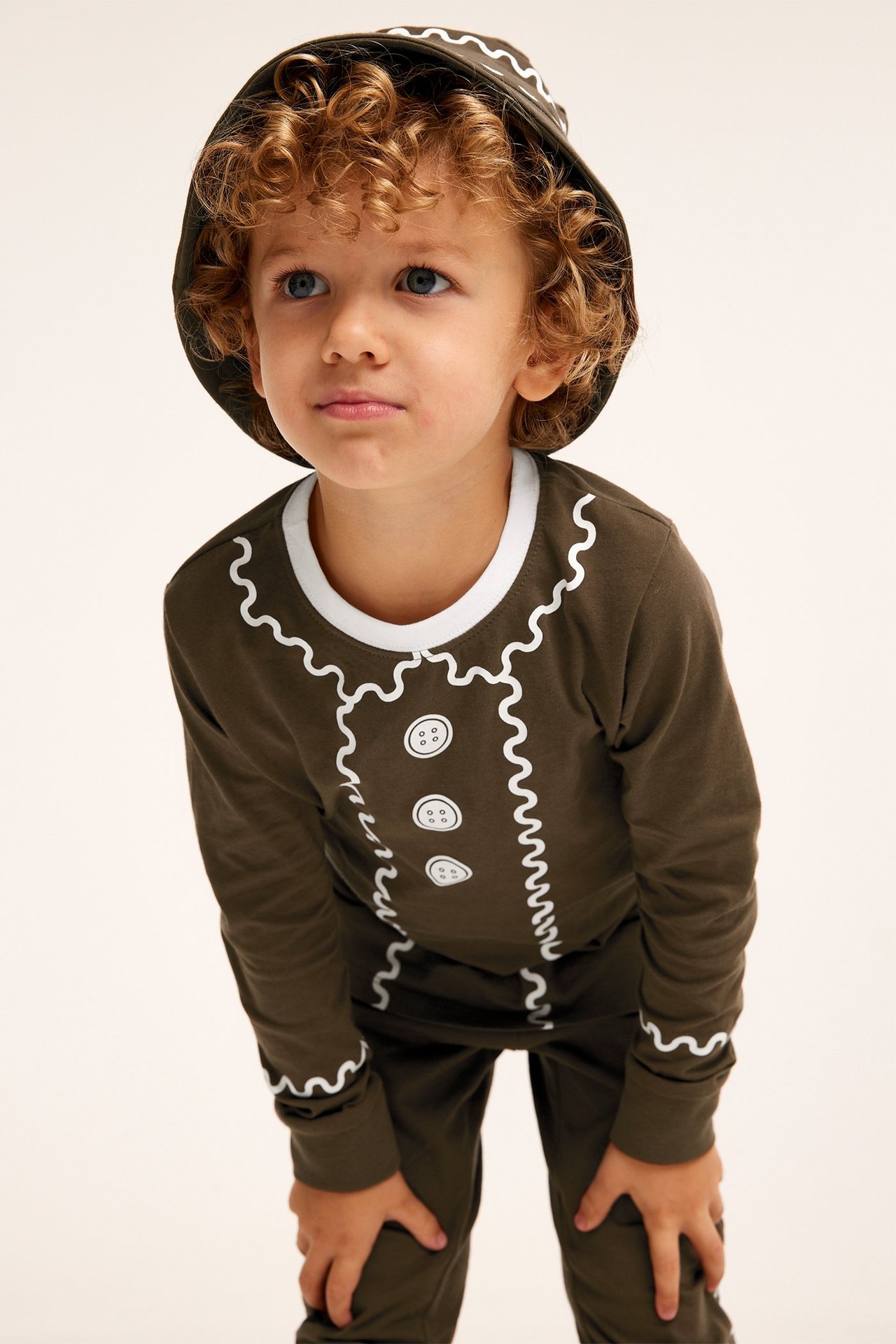 Pepparkaksdräkt - Brun - 5