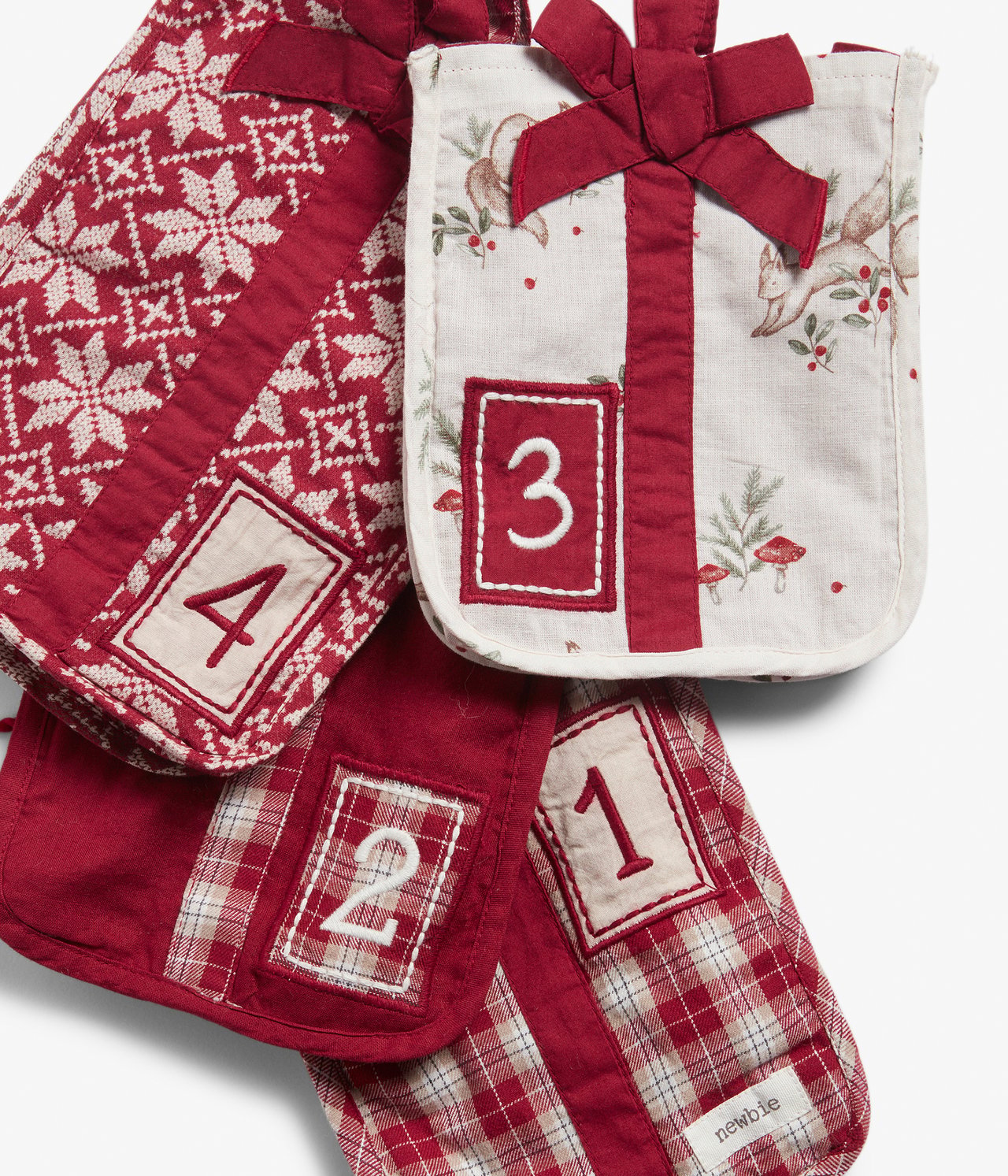 Adventskalender - Röd - 1