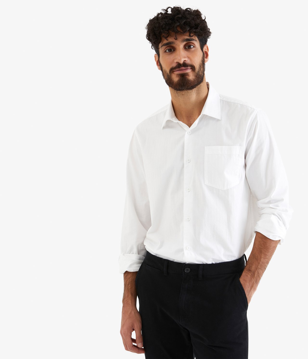 Koszula regular fit - Biały - 2