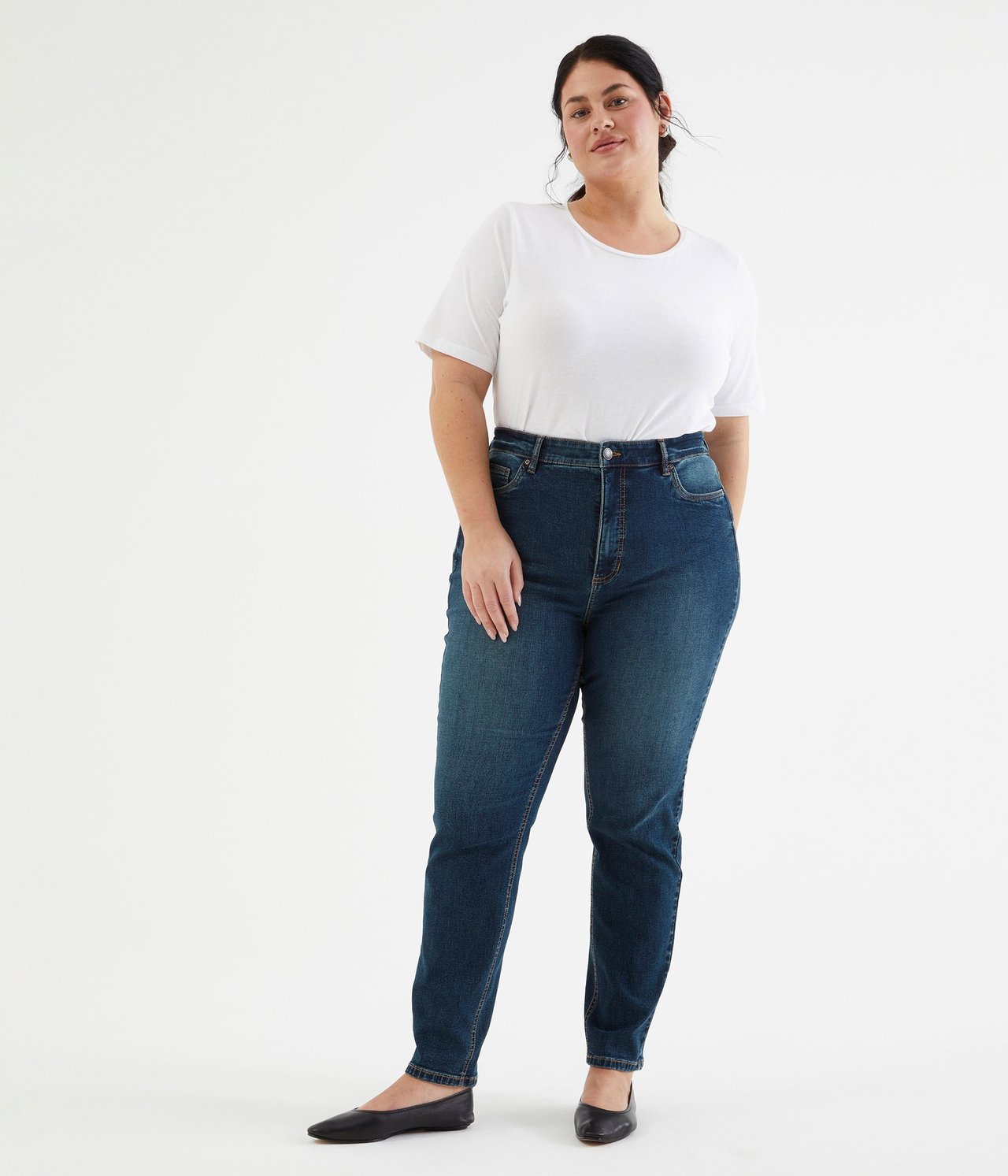 Jenny jeans straight slim fit Denimi - 44 - 0