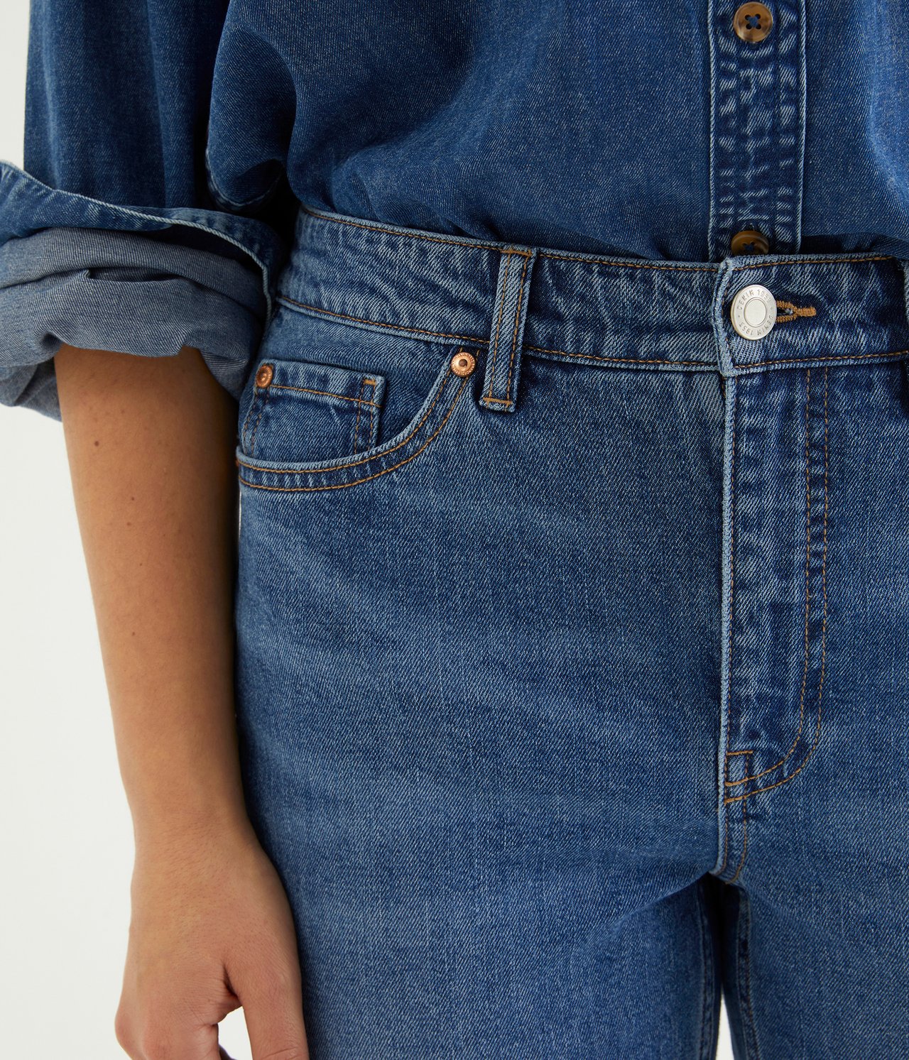 Jeans high waist tapered - Denim - 3