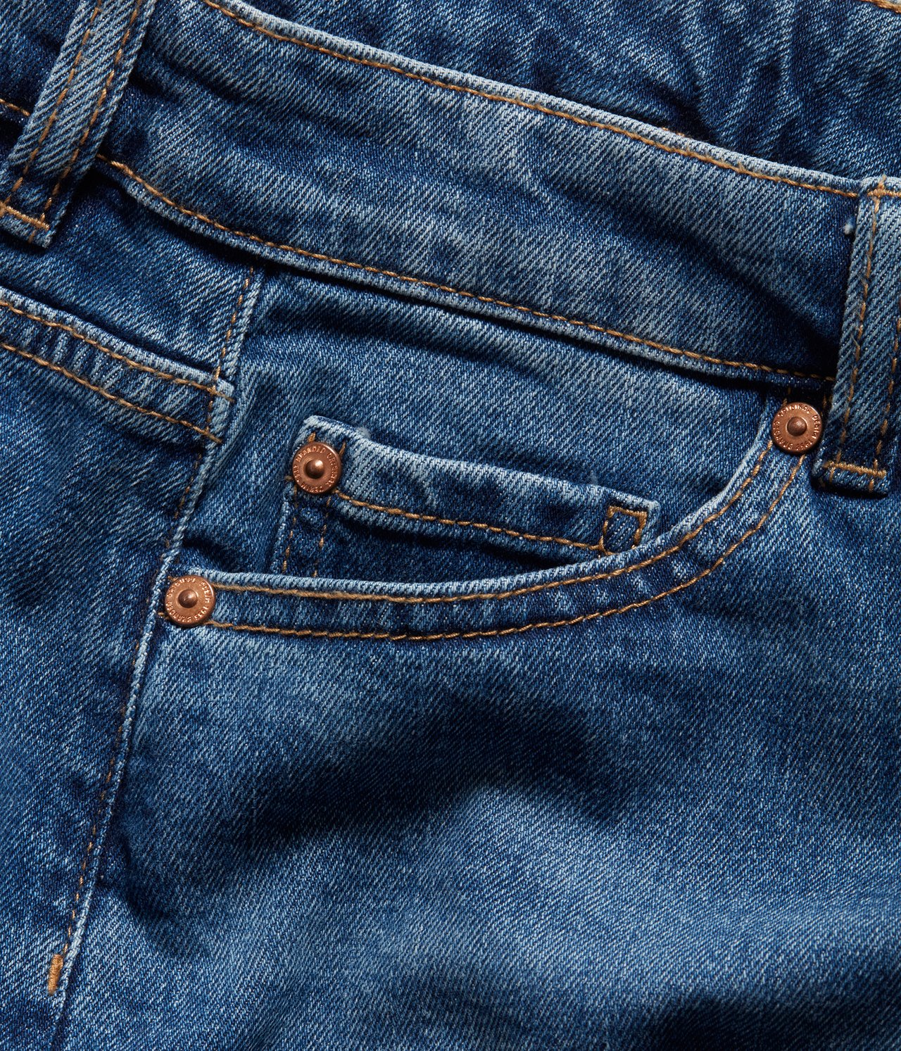Jeans high waist tapered Denim - null - 7