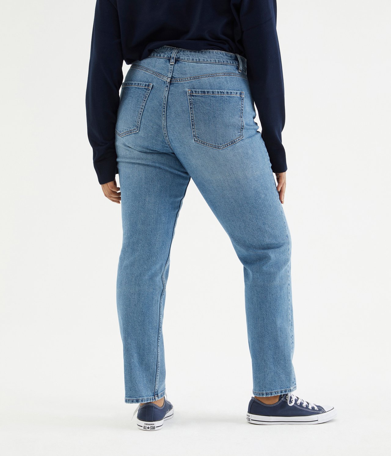 Jeans high waist tapered - Lys denim - 6