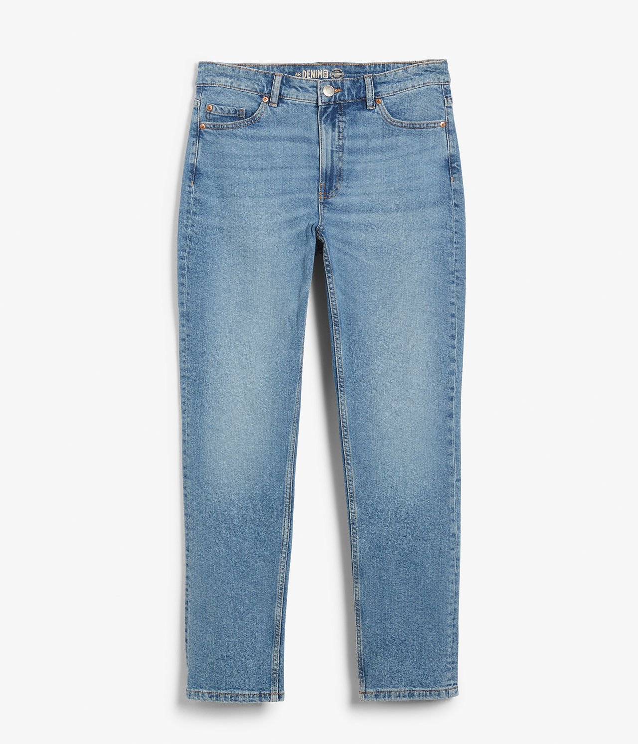 Jeans high waist tapered - Lys denim - 10