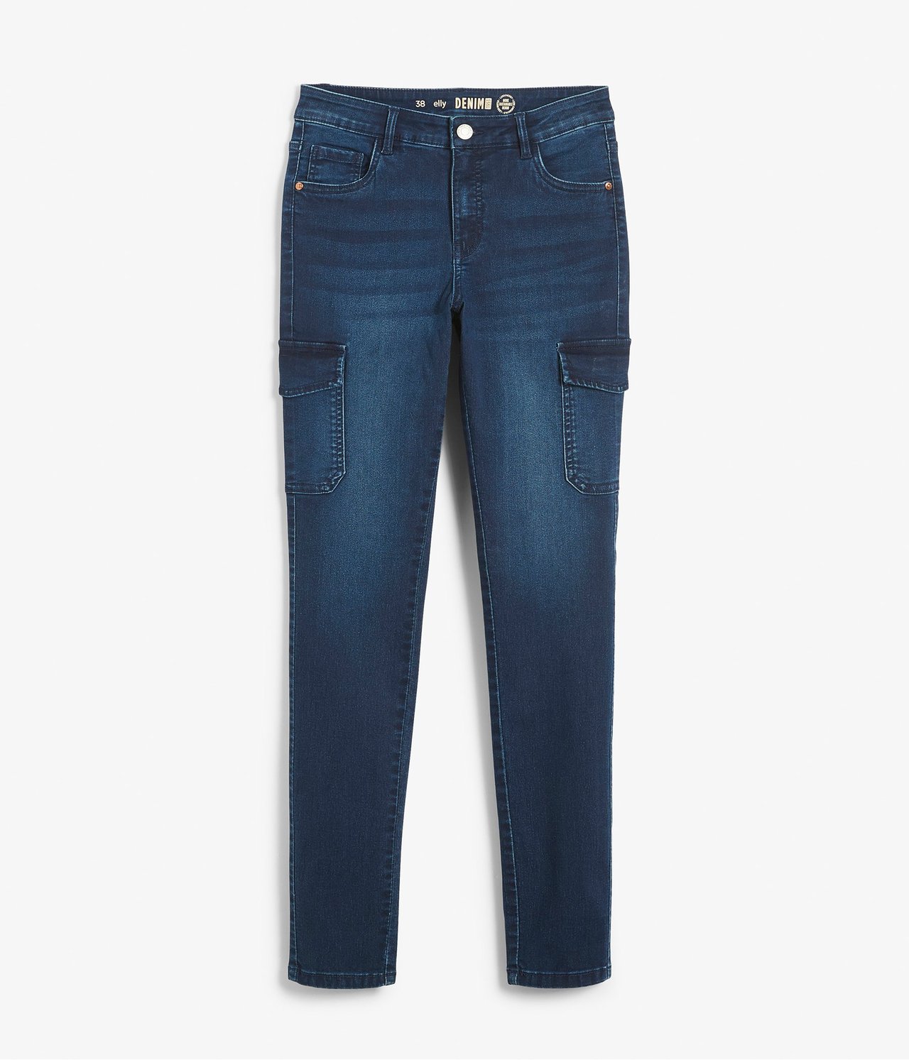 Jeans med sidofickor