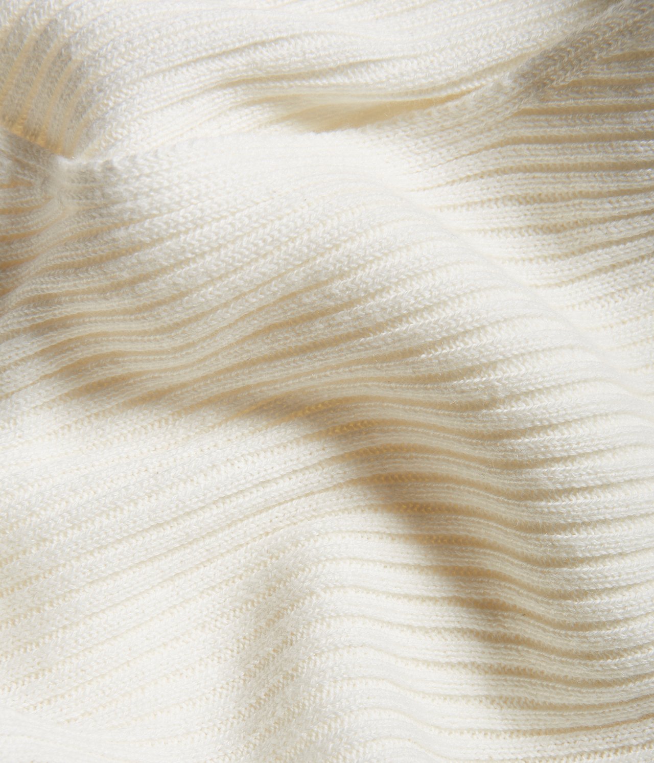 Sweter z warkoczowym splotem - Offwhite - 9