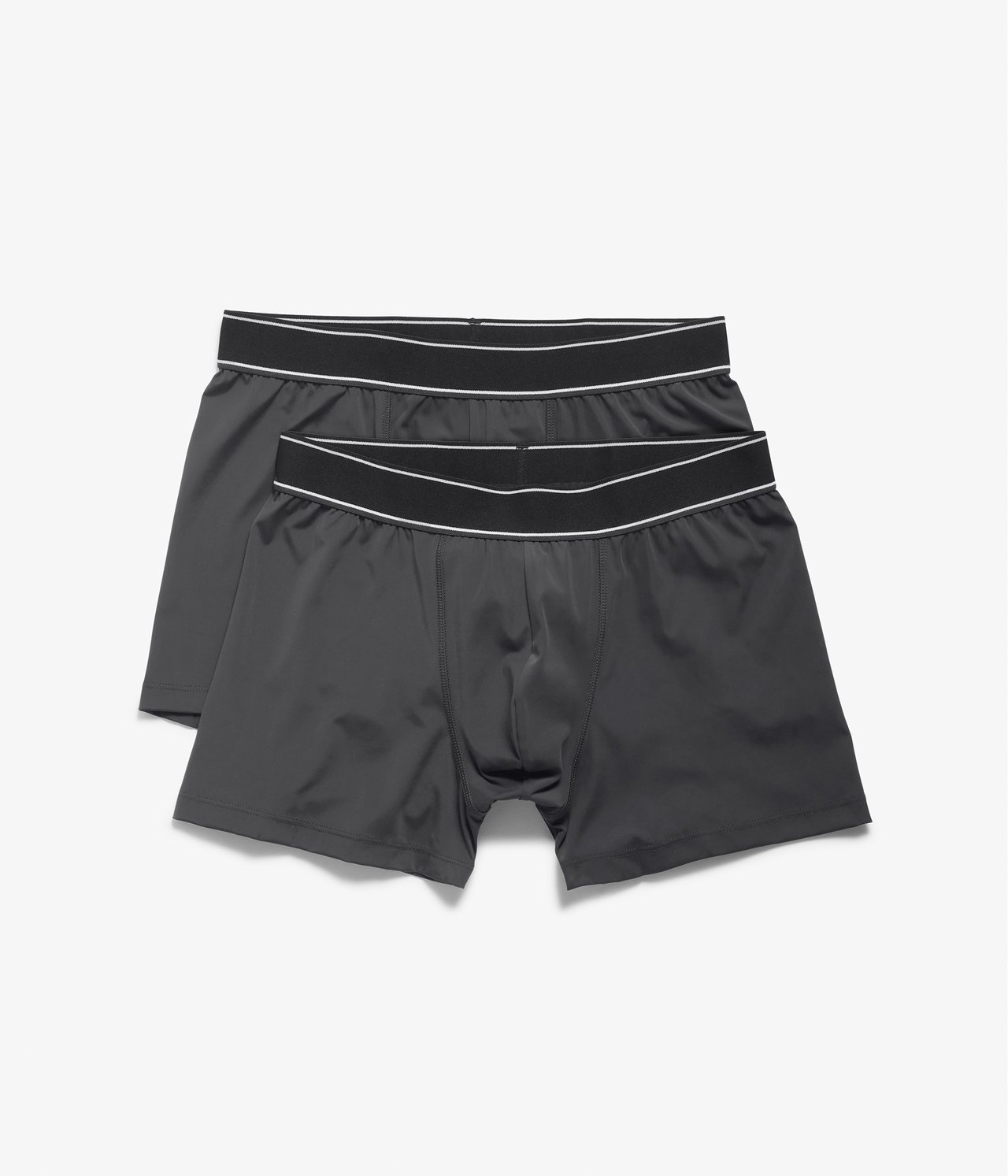 Boxerkalsonger i micro 2-pack - Grå - 1