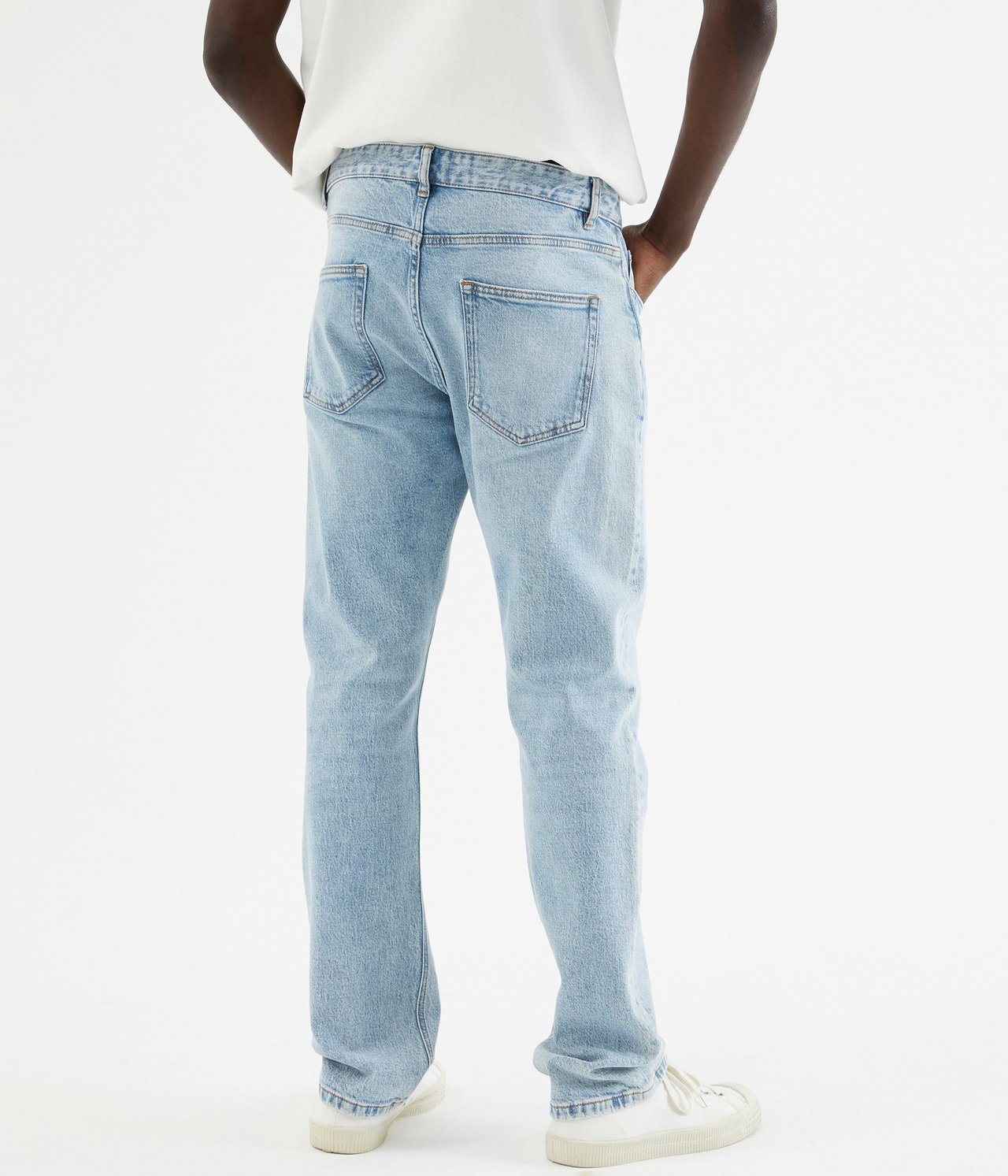 Hank regular jeans Vaalea denimi - null - 2