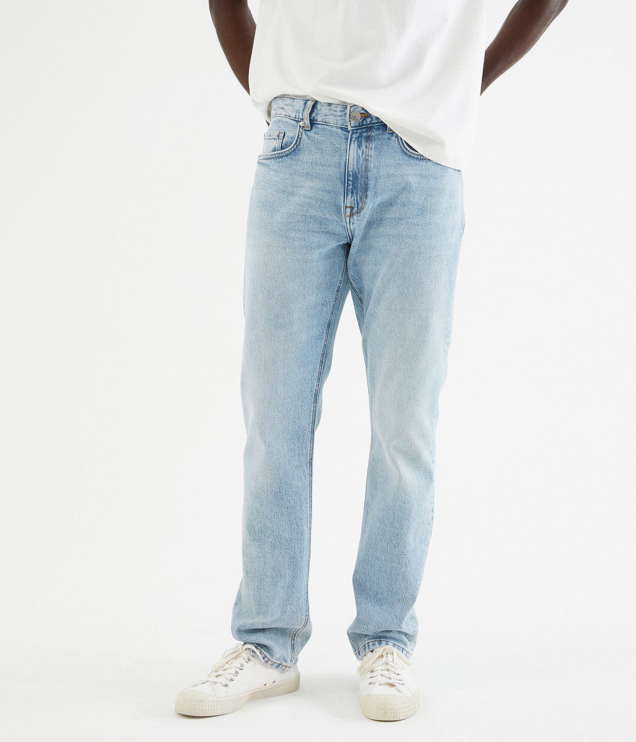 Hank regular jeans - Vaalea denimi - 189cm / Storlek: 33/34 - 3