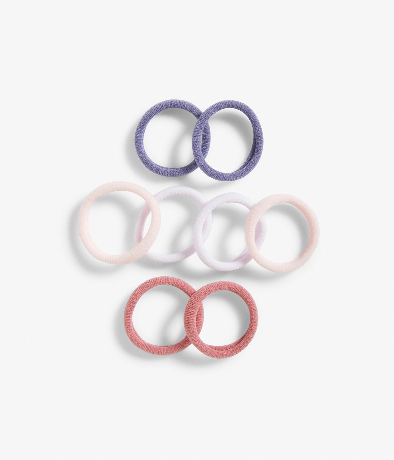 Hiuslenkit 8-pack - Pinkki - 1