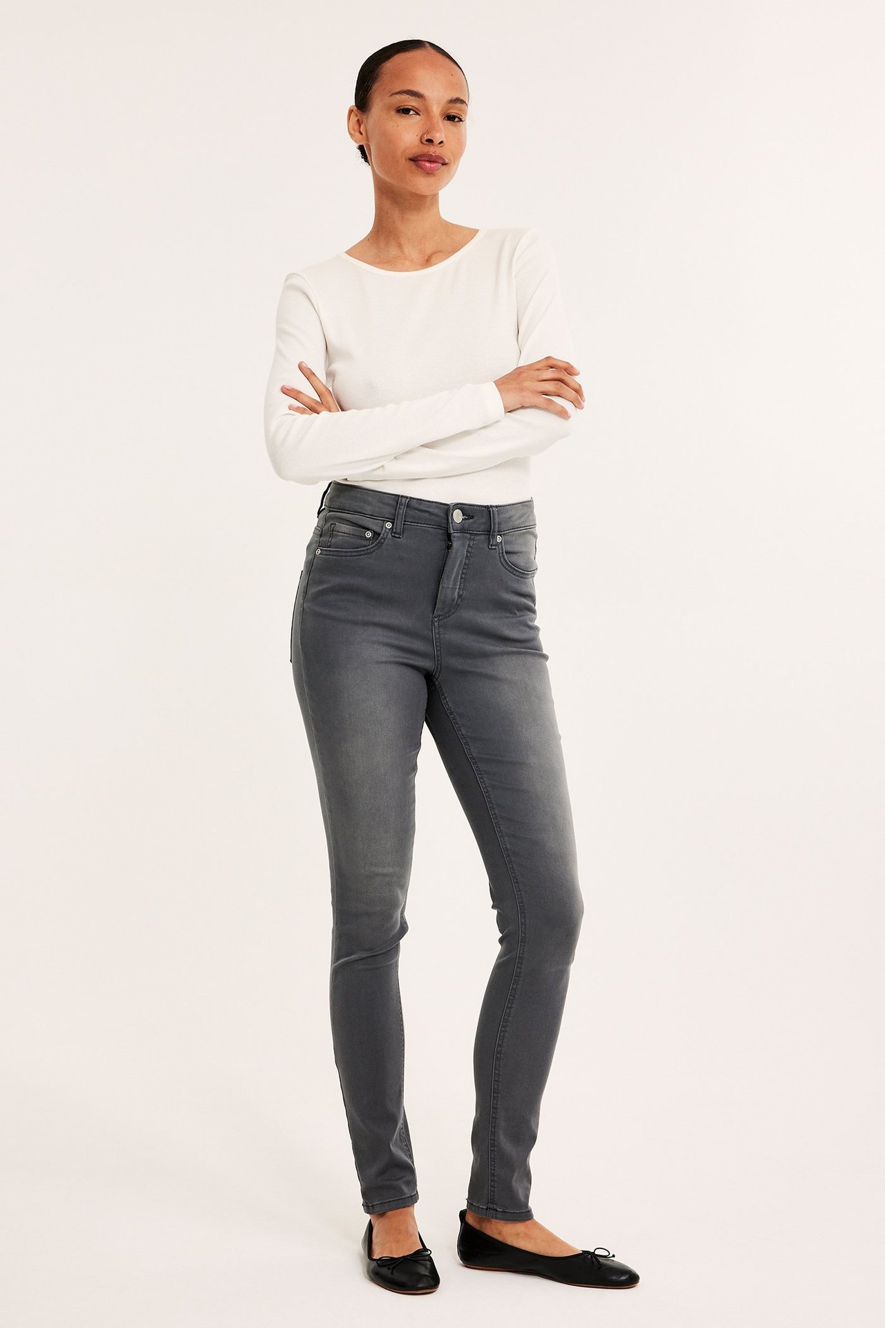 Dżinsy Super Slim High Waist