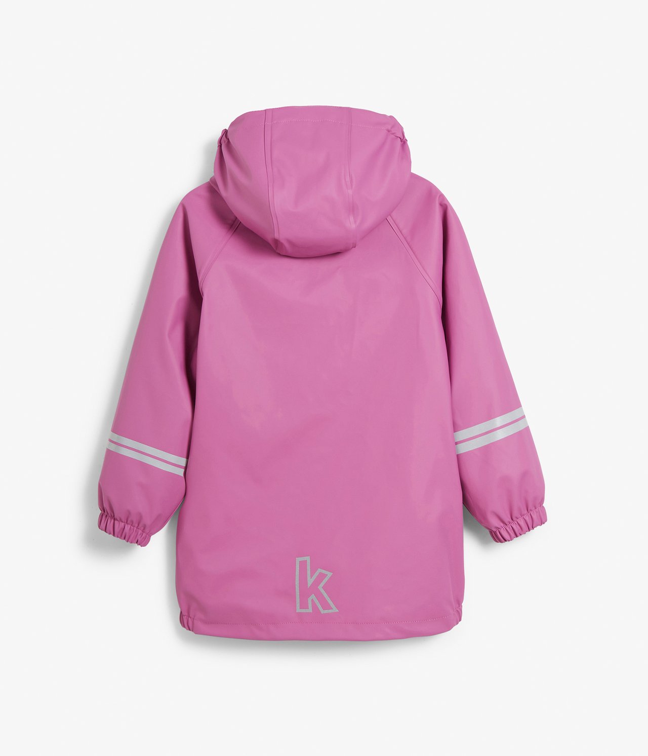 Fleecefodrad regnjacka Kaxs - Mörkrosa - 7