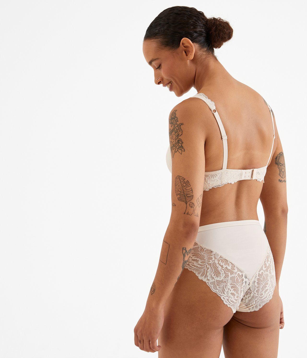 Brief alushousut - Beige - 3