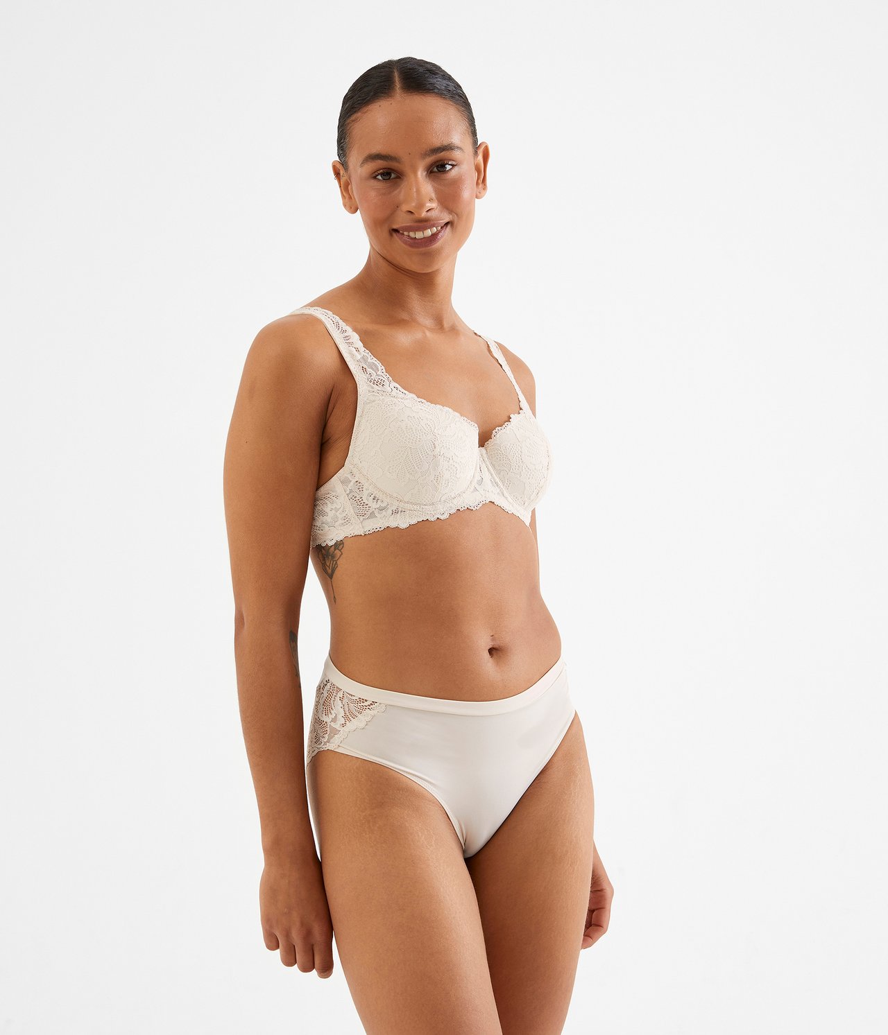 Brief alushousut - Beige - 1