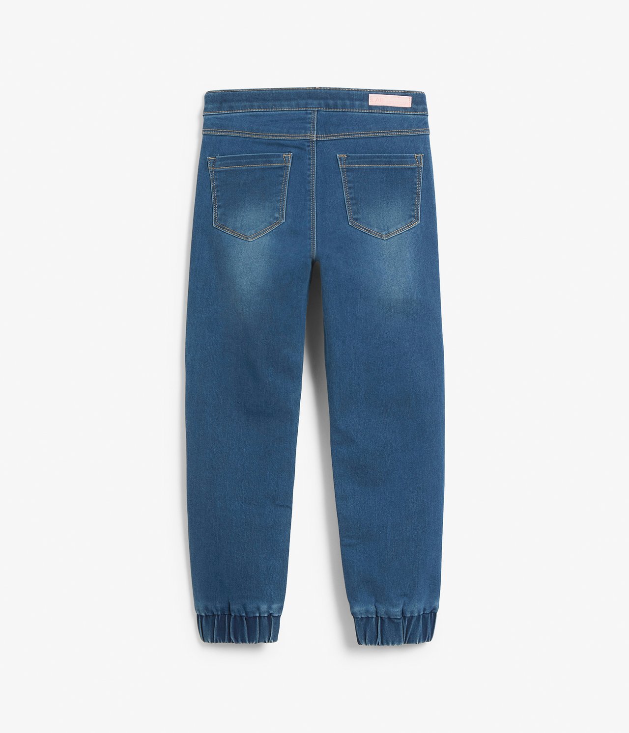 Jogger-farkut tough knee - Vaalea denim - 7