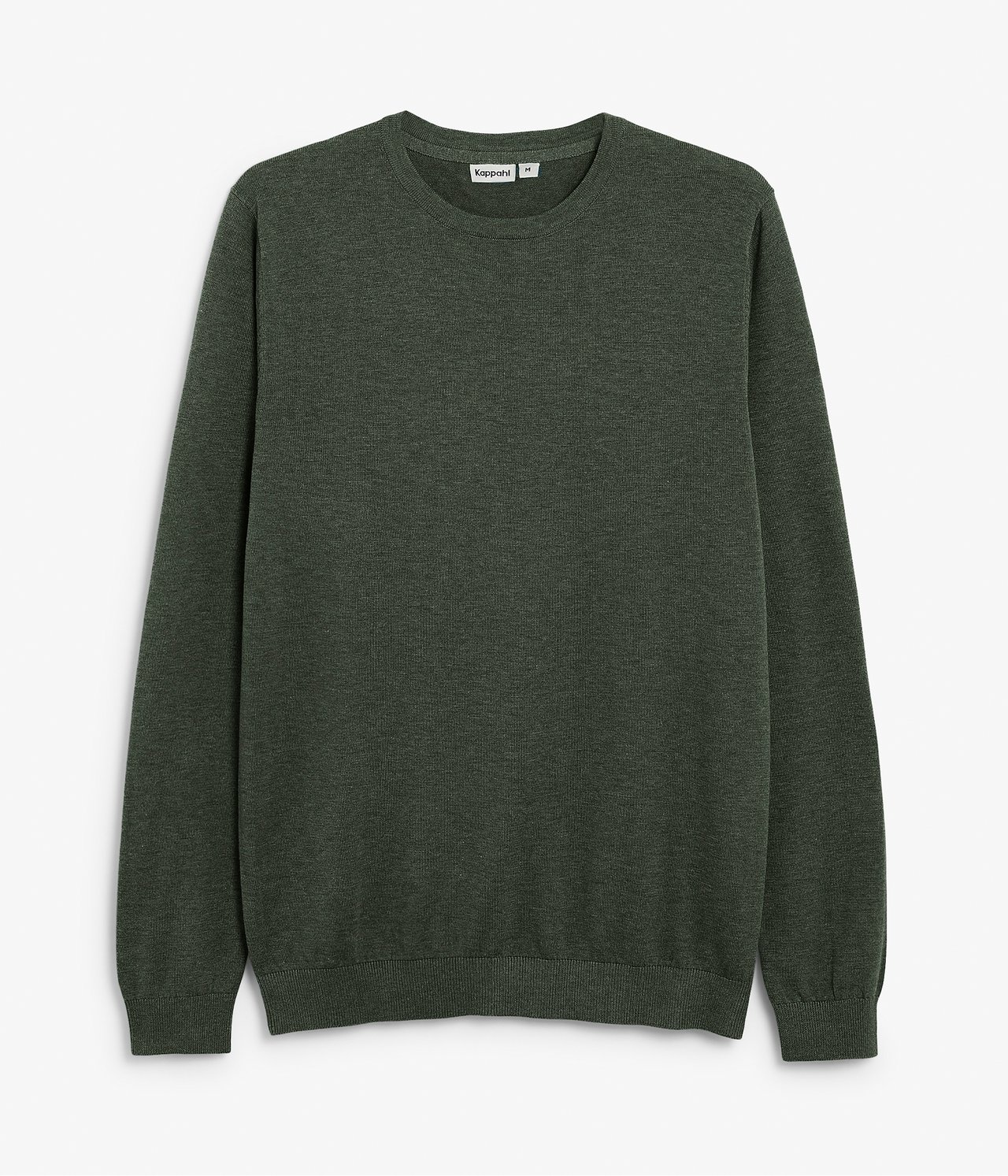 Cienki sweter - Zielony - 5