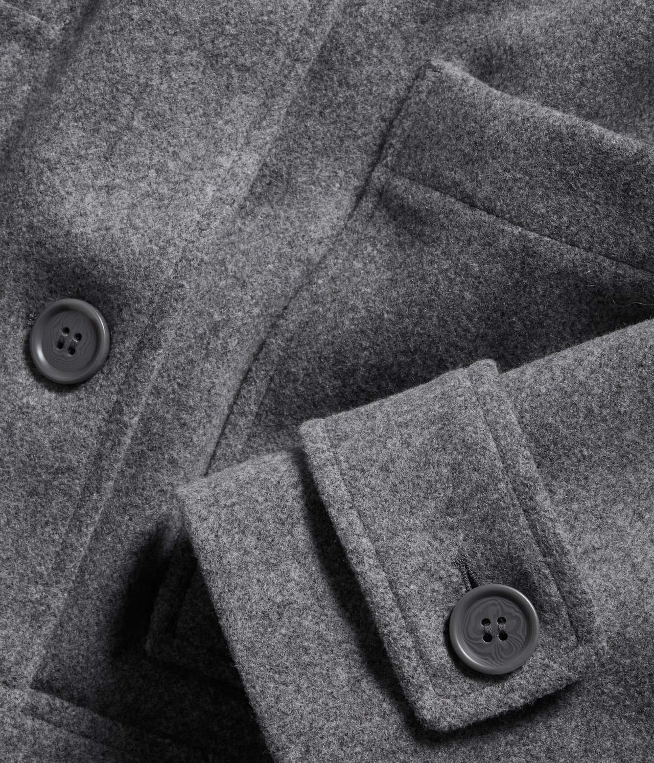 Cropped jakke Mørkegrå - null - 4