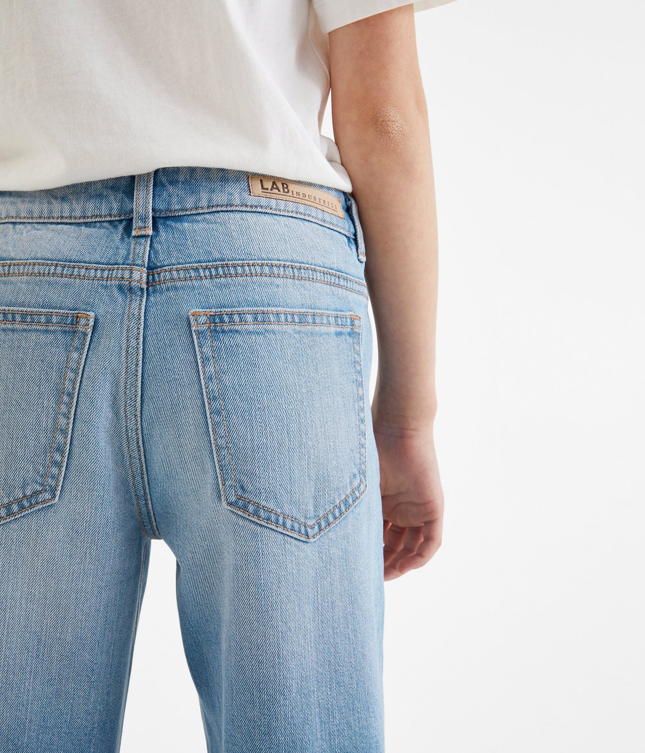 Jeans wide fit low waist Vaalea denimi - null - 5
