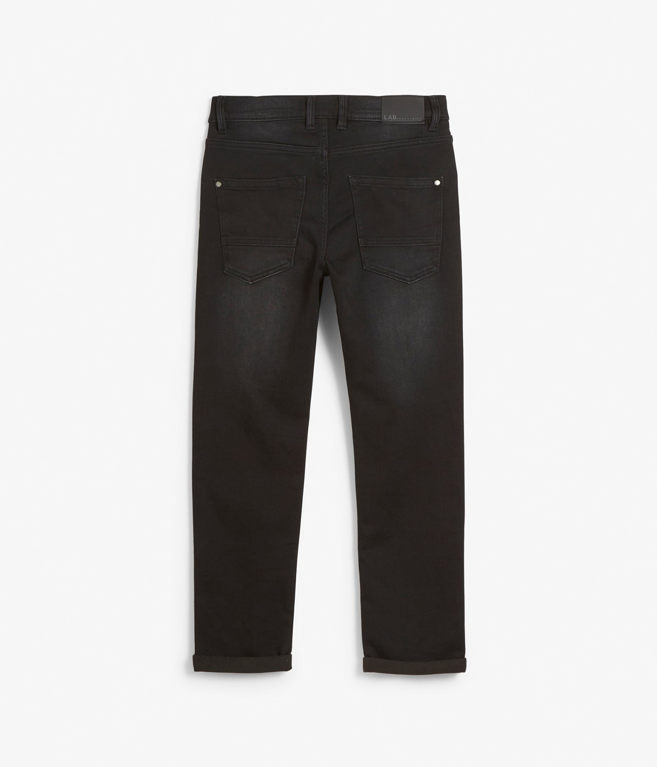 Eddy jeans relaxed fit Tvättad svart denim - 152 - 2