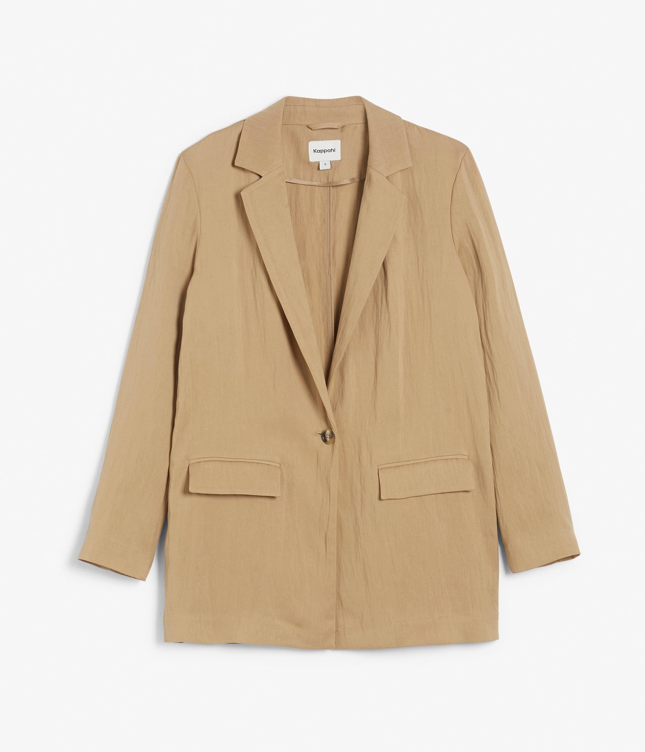 Yksirivinen bleiseri - Beige - 6