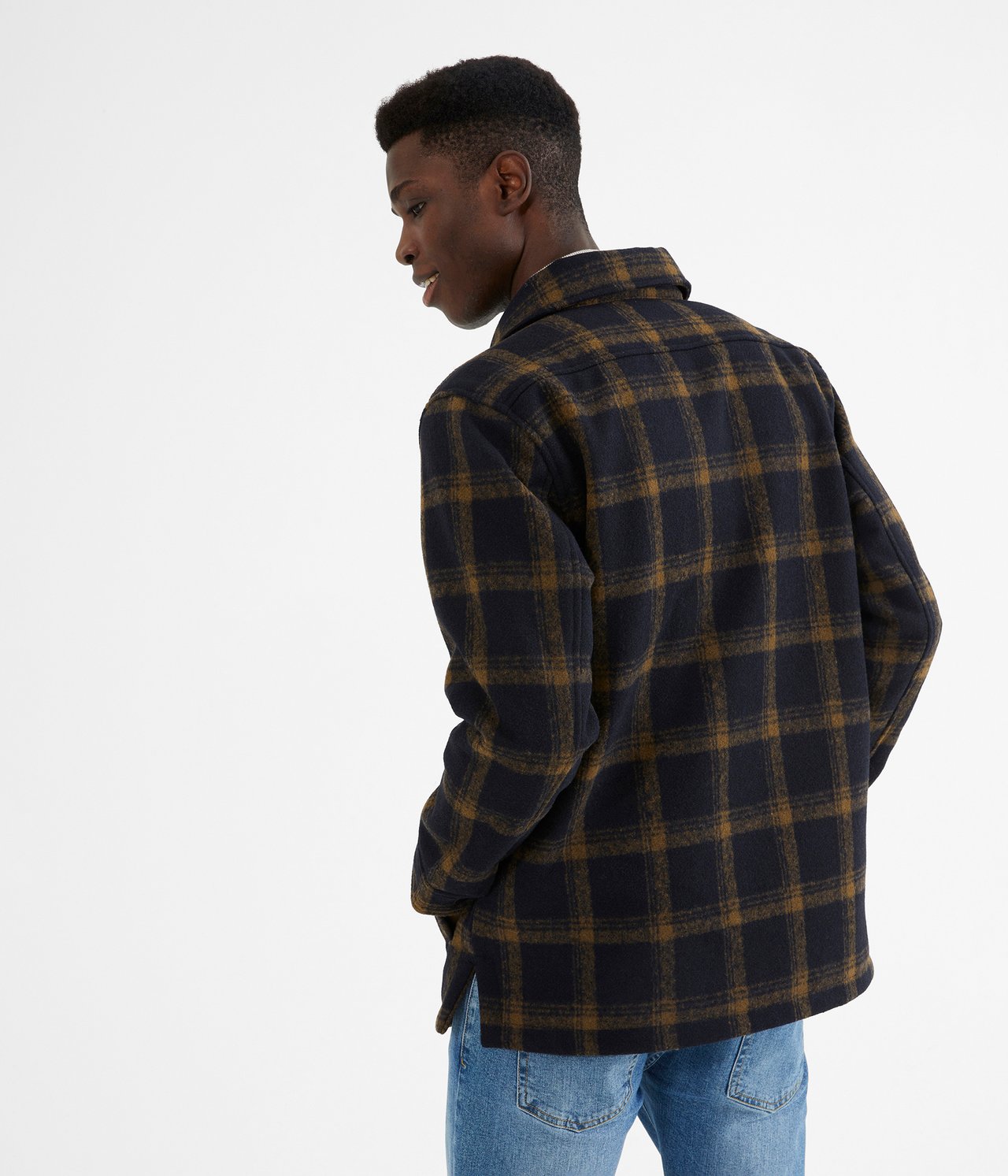 Overshirt - Tummansininen - 5