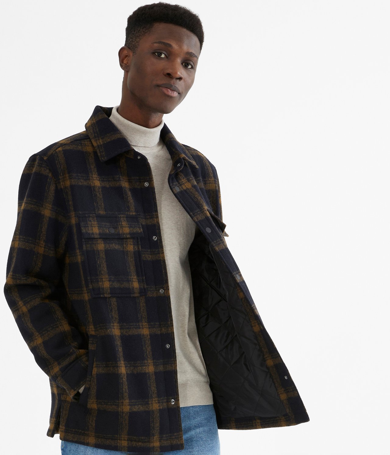 Overshirt - Tummansininen - 2