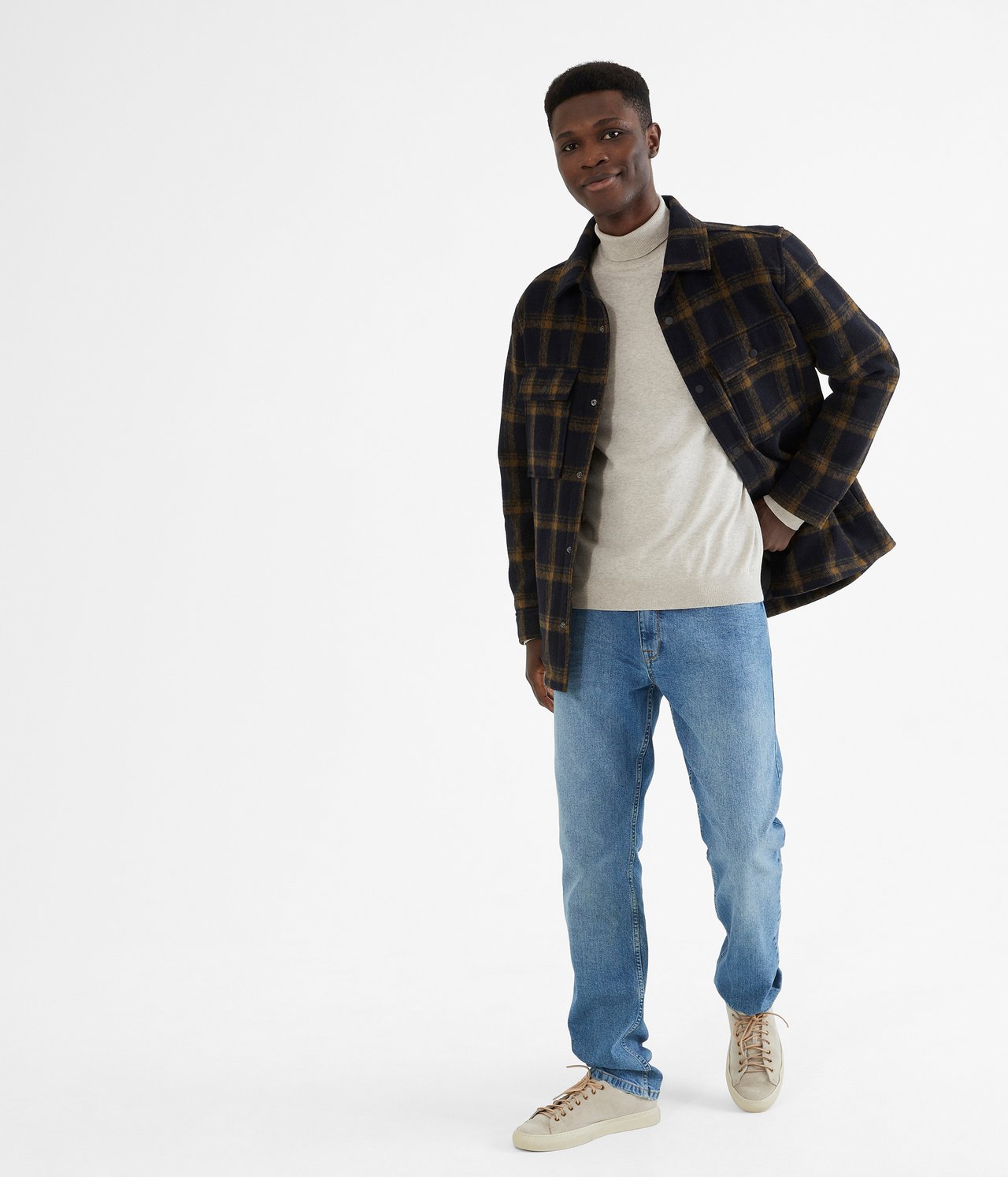 Overshirt - Tummansininen - 3