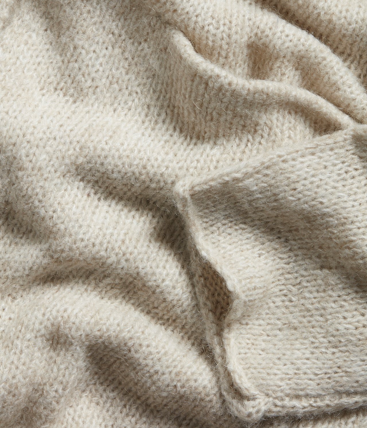 Neuletakki - Vaaleanbeige - 5