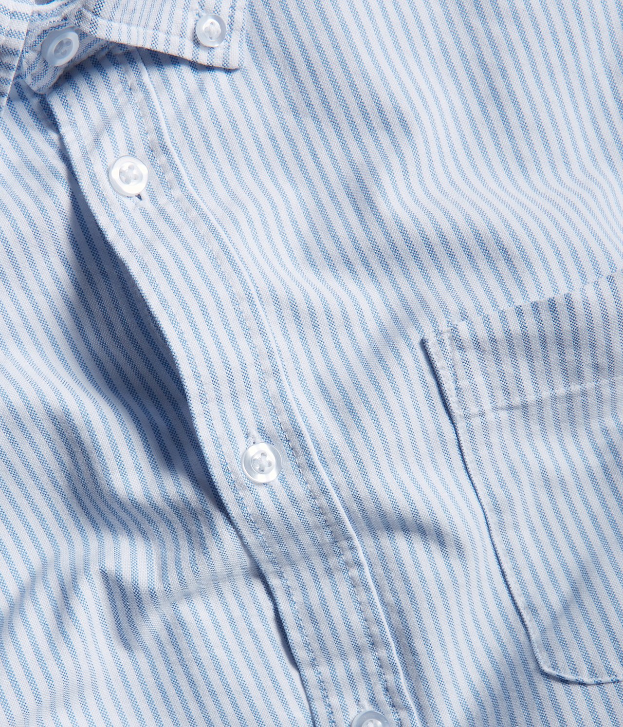 Oxfordskjorta regular fit Blå - null - 6