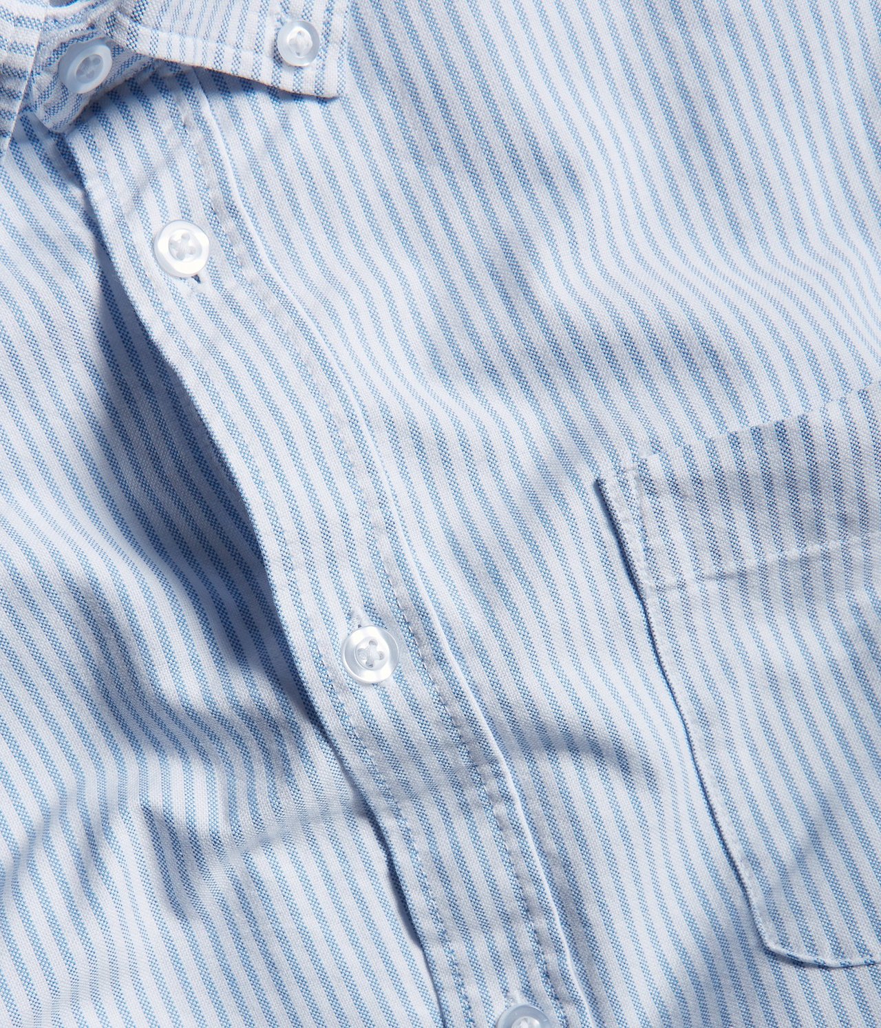 Oxfordskjorta regular fit Blå - null - 7