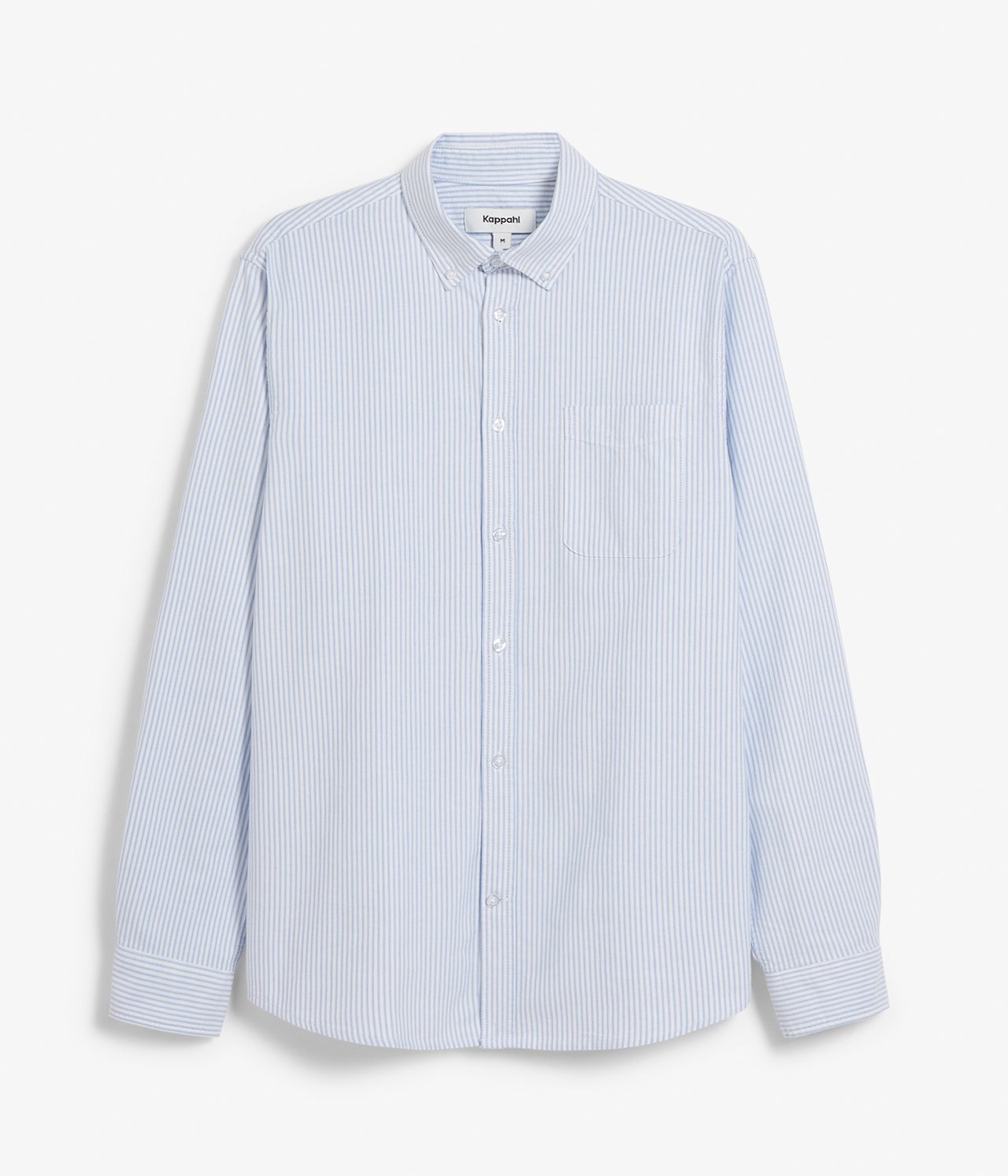 Koszula oxford w paski, regular fit - Niebieski - 8