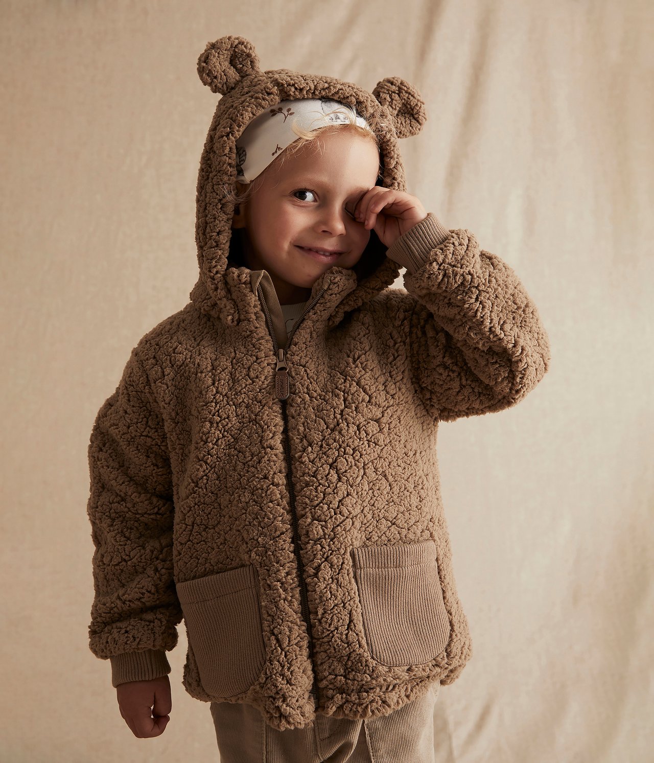 Teddyturkistakki - Ruskea - 1