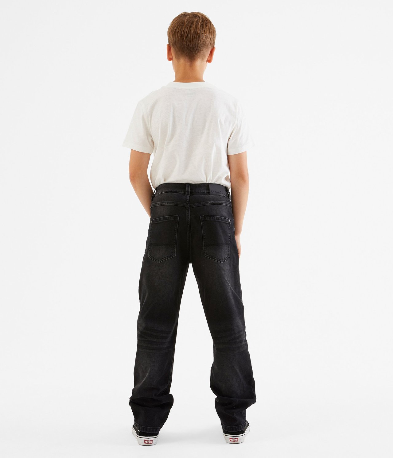 Baggy jeans loose fit Musta denimi - 134 - 2