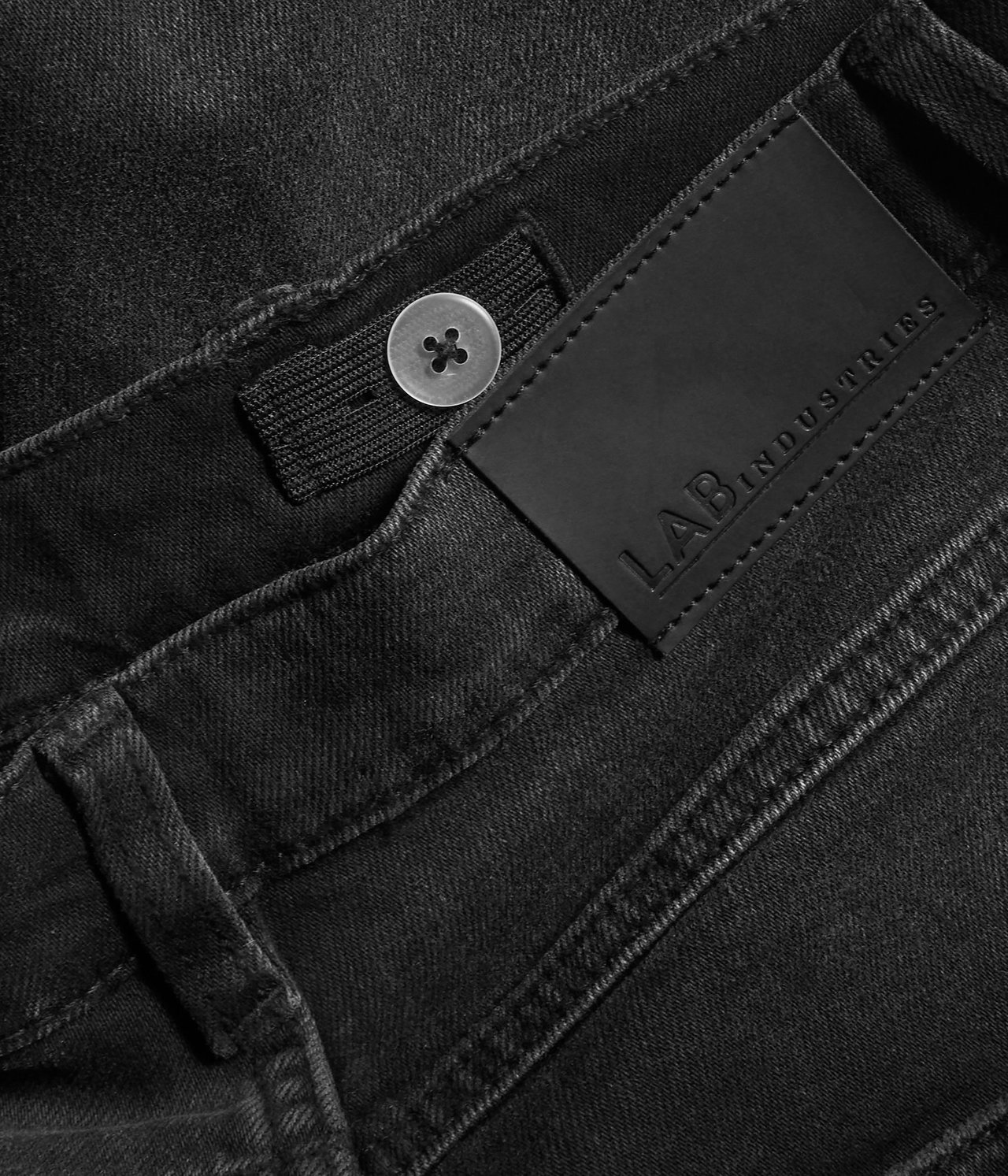 Baggy jeans loose fit Svart denim - 134 - 4