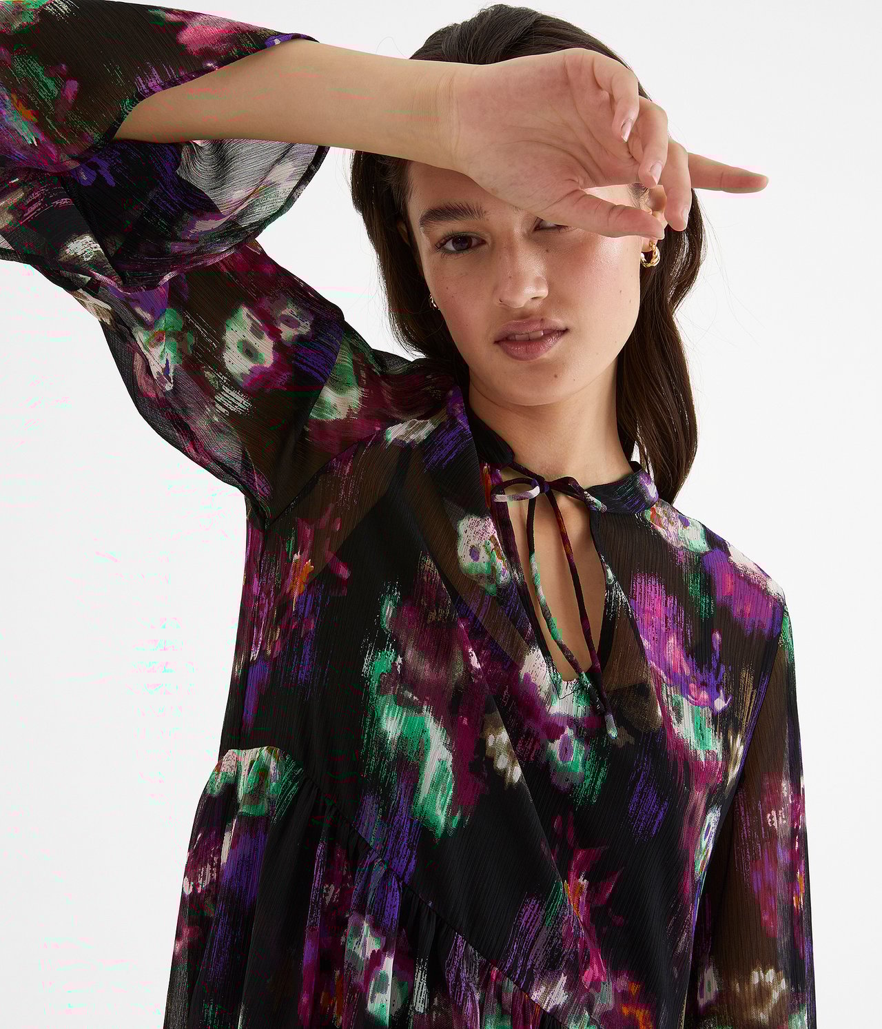 Sifonkimekko - Violetti - 3