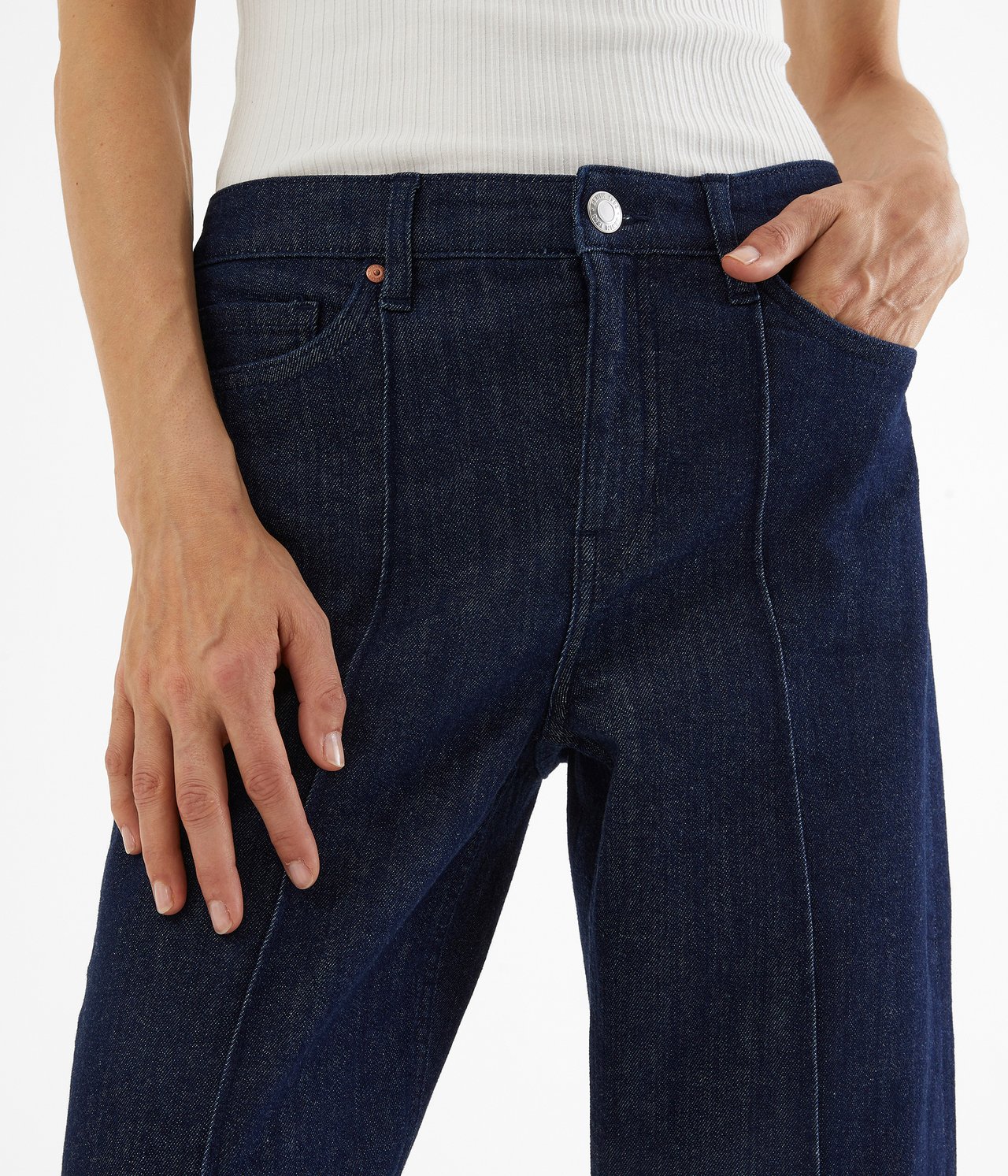 Jeans barrel fit - Ciemny dżins - 5